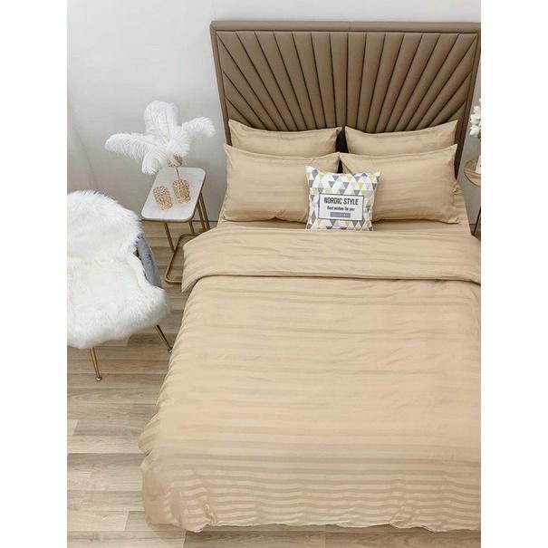 DRAP GỐI COTTON SỌC 3F KHÁCH SẠN JEJU