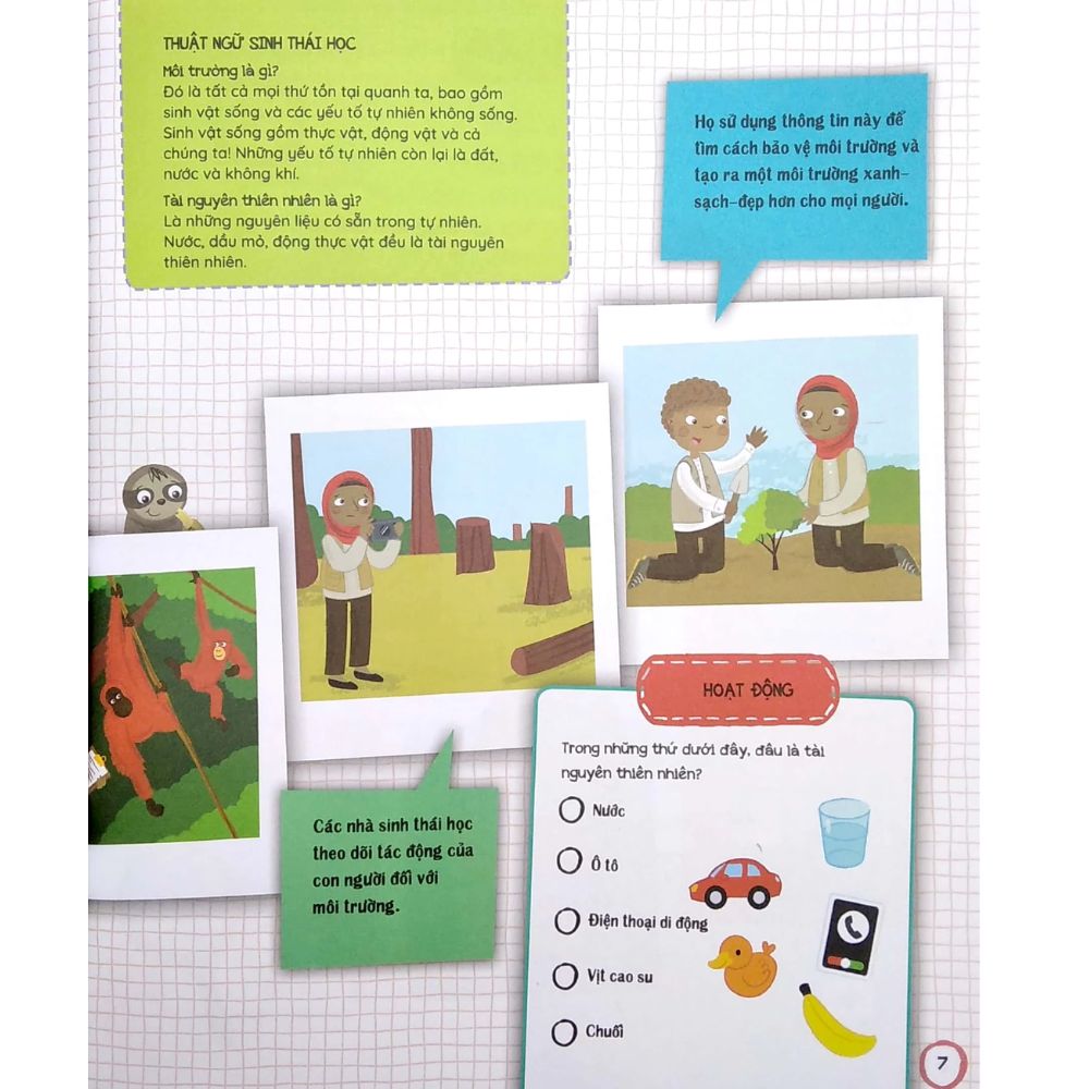 Tủ Sách Giáo Dục Stem: Anh Hùng Sinh Thái Tập Sự