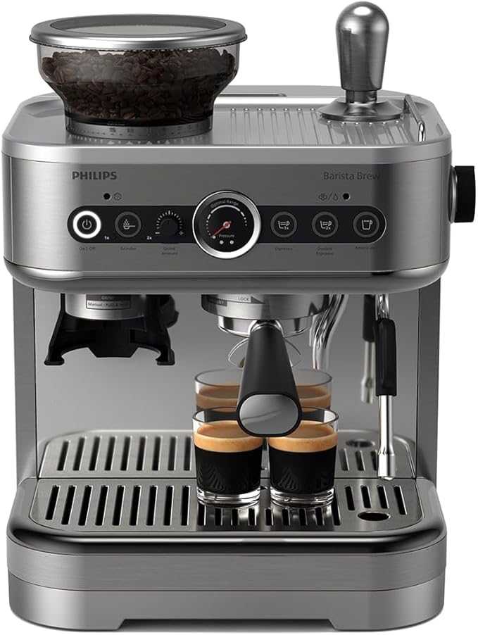 Máy pha cà phê espresso bán tự động Philips Barista Brew (PSA3218/01) Hàng chính hãng