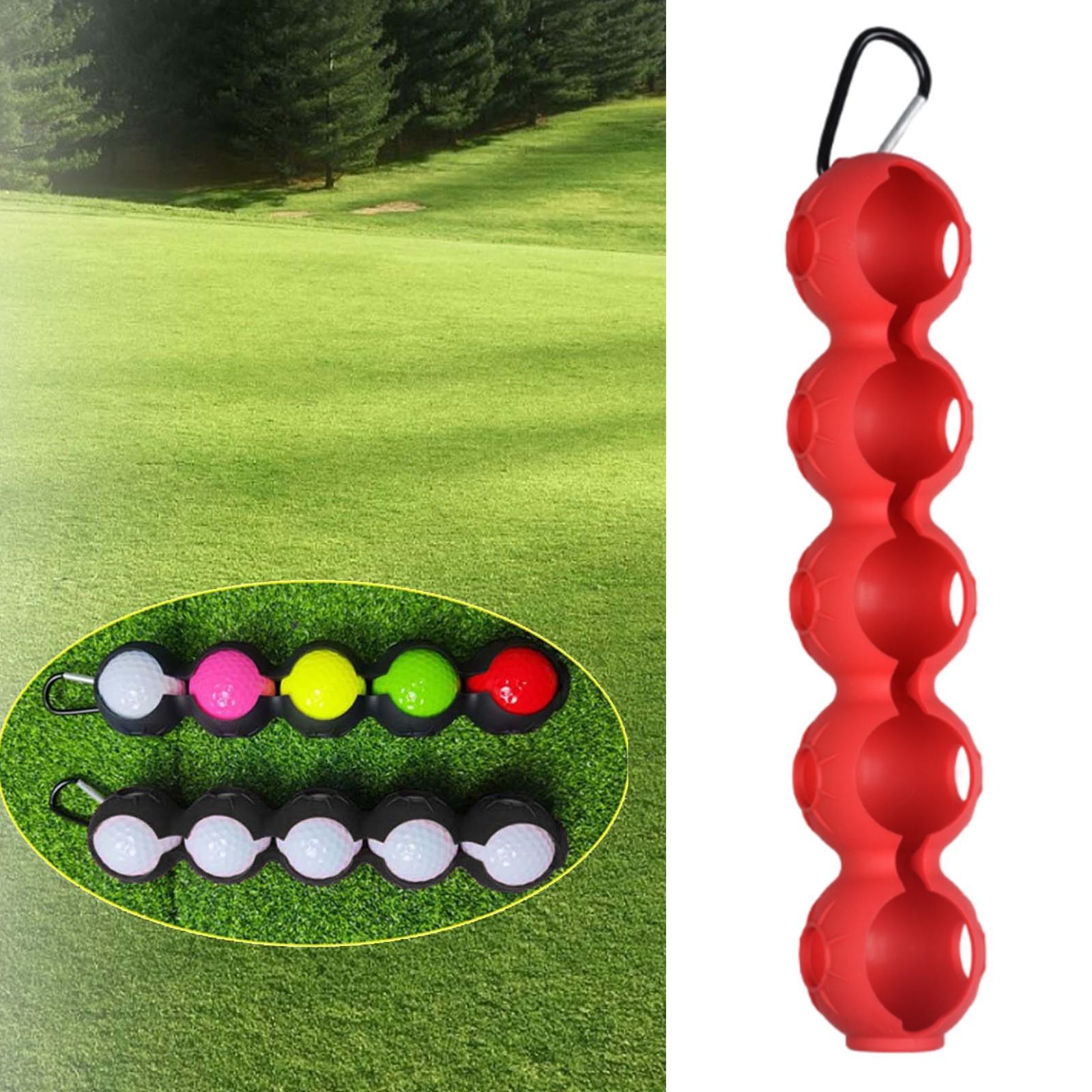 Golf Ball Pouch Case Waist Belt Bag for Outdoor Sports Golf Club Accessories