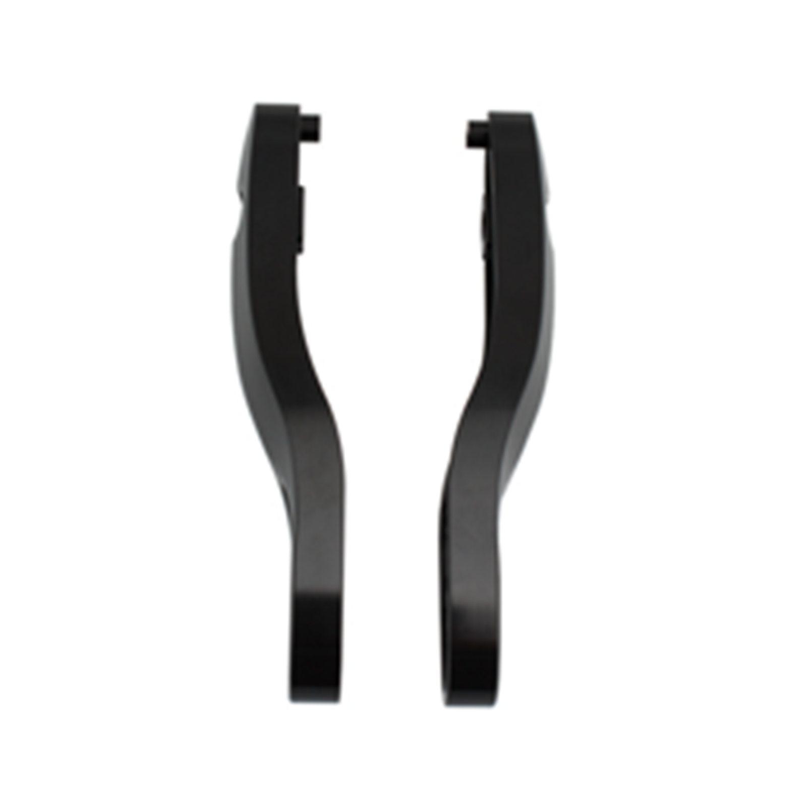 Relocation Brackets Aluminum Alloy Motorcycle for   Black