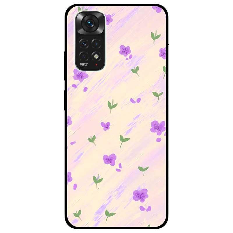 Ốp lưng dành cho Xiaomi Redmi Note 11 4G mẫu Hoa Tím 1