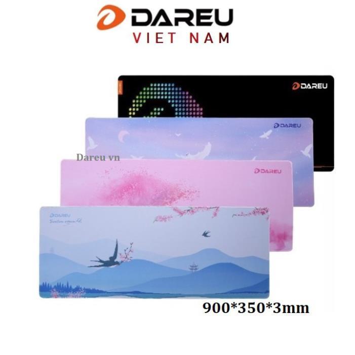 Bàn di chuột DAREU ESP109 Swallow / Dream /Pink / Black (900 x 350 x 3mm) - Hàng chính hãng