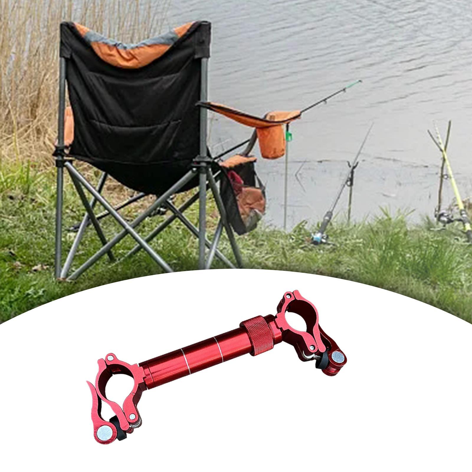 Fishing Chair Umbrella Holder Umbrella Mount Clip Outside Outdoor Base Umbrella Clamp Umbrella Stand for Patio, Yard, Camping, Beach Chair, Bench