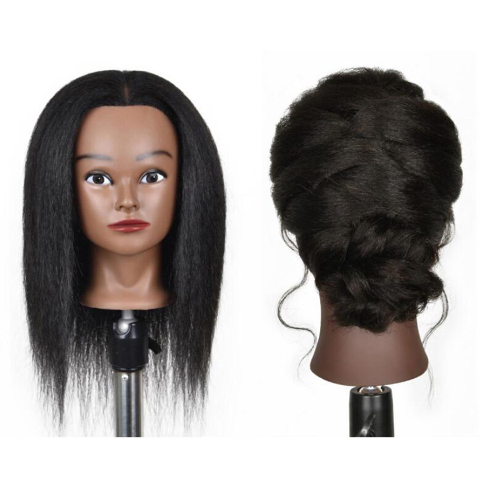 Hair Styling Practice Doll Head Training Mannequin Clamp