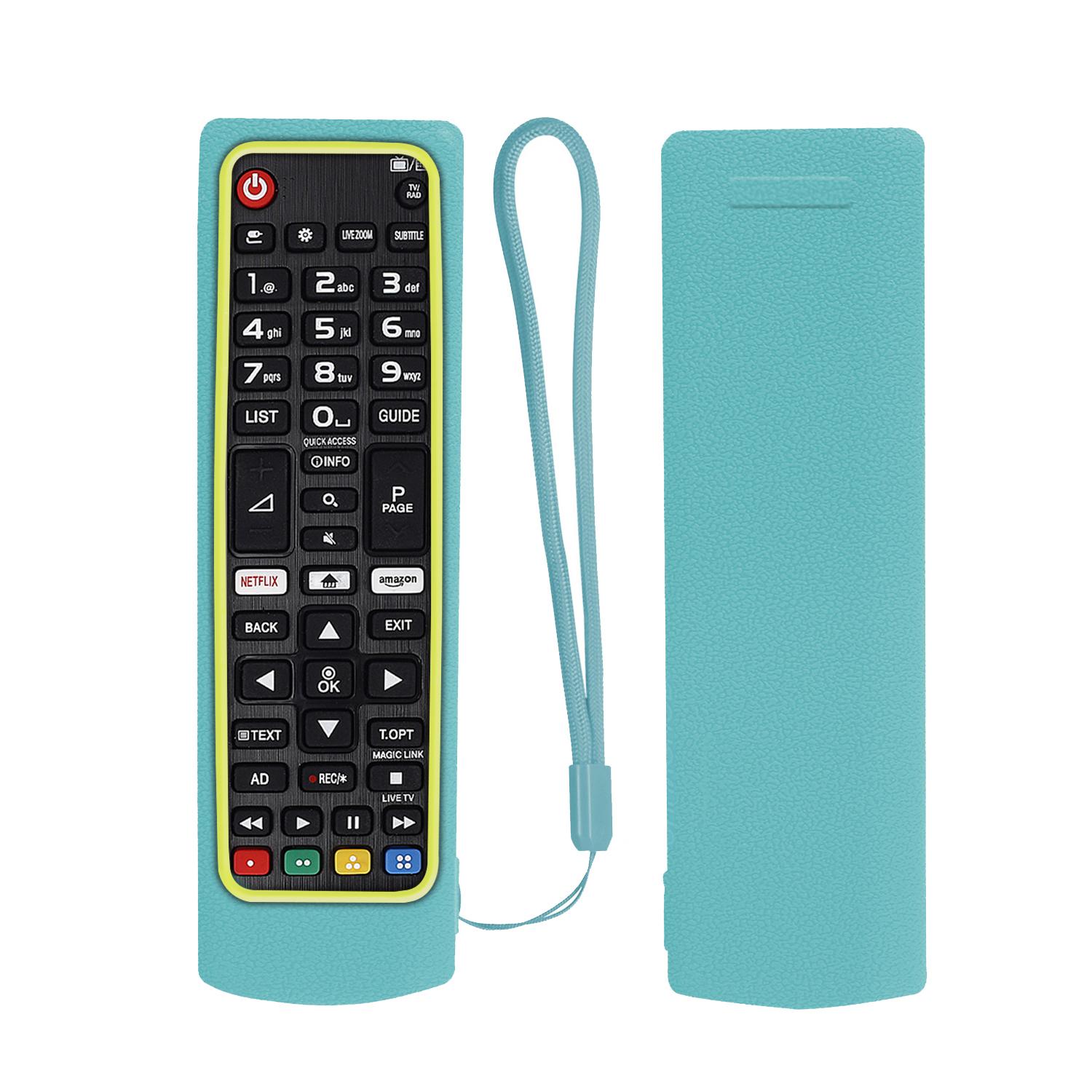 Vỏ điều khiển từ xa bảo vệ Silicone chống sốc cho LG TV điều khiển điều khiển từ xa AKB75375604 AKB75675304 AKB75095307 AKB75307