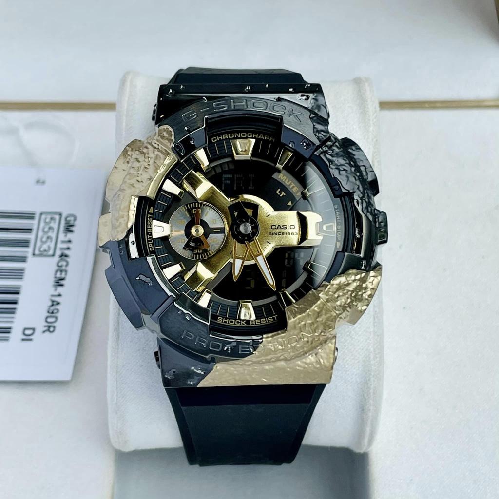 Đồng Hồ Nam Dây Nhựa Casio G-Shock GM-114GEM-1A9DR Phiên Bản Giới Hạn | GM-114GEM-1A9 40th Anniversary