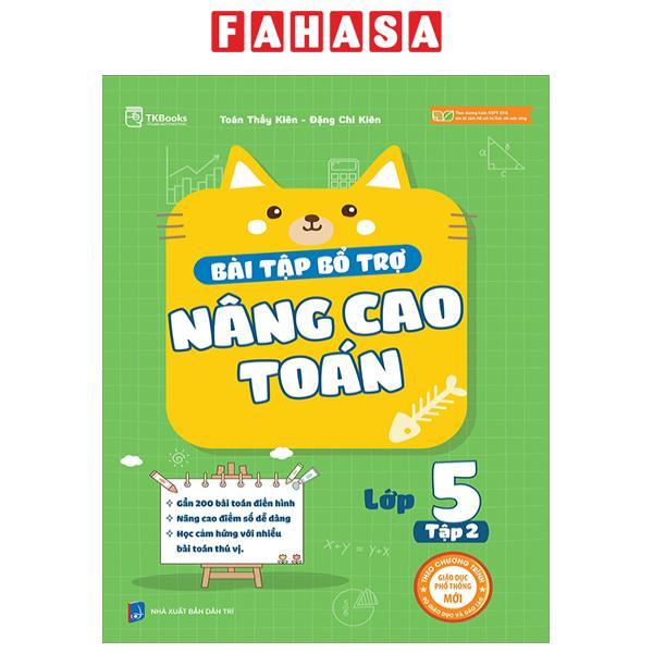 Sách - Bài Tập Bổ Trợ Nâng Cao Toán Lớp 5 - Tập 2