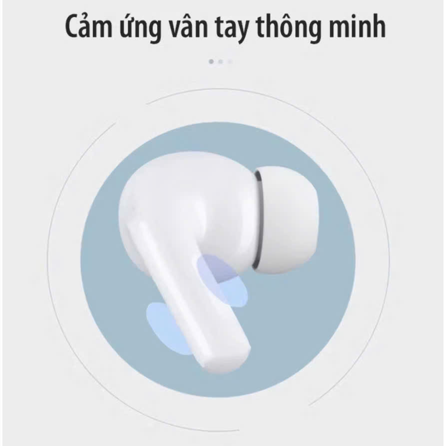 Tai Nghe Bluetooth Pro2 Không Dây định vị khử tiếng ồn ANC PIN TRÂU bass căng tự kết nối Fullbox phụ kiện đủ tính năng đàm thoại 2 chiều - Hàng chính hãng