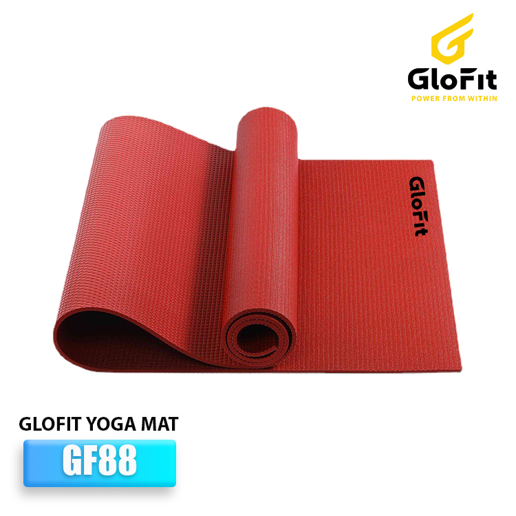 Thảm Tập Yoga Tập Gym Cao Cấp Glofit - GF88, Thảm Tập Chuyên Dụng, Độ Bền Cao, Chống Sốc Và Chống Trượt 2 Mặt (Hàng Chính Hãng)