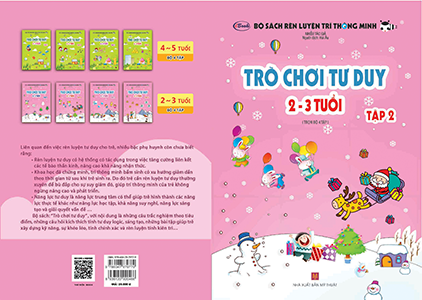 Cuốn sách Trò chơi tư duy (2-3 tuổi) tập 2