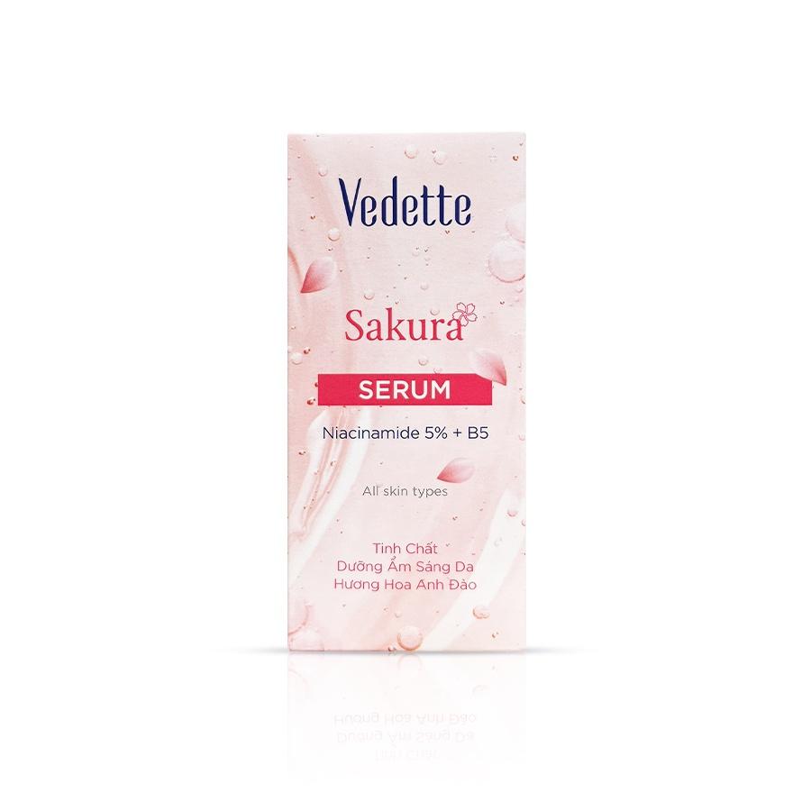 Hàng mới - Tinh chất Dưỡng ẩm Sáng Da Vedette Hương Hoa anh đào 50ml