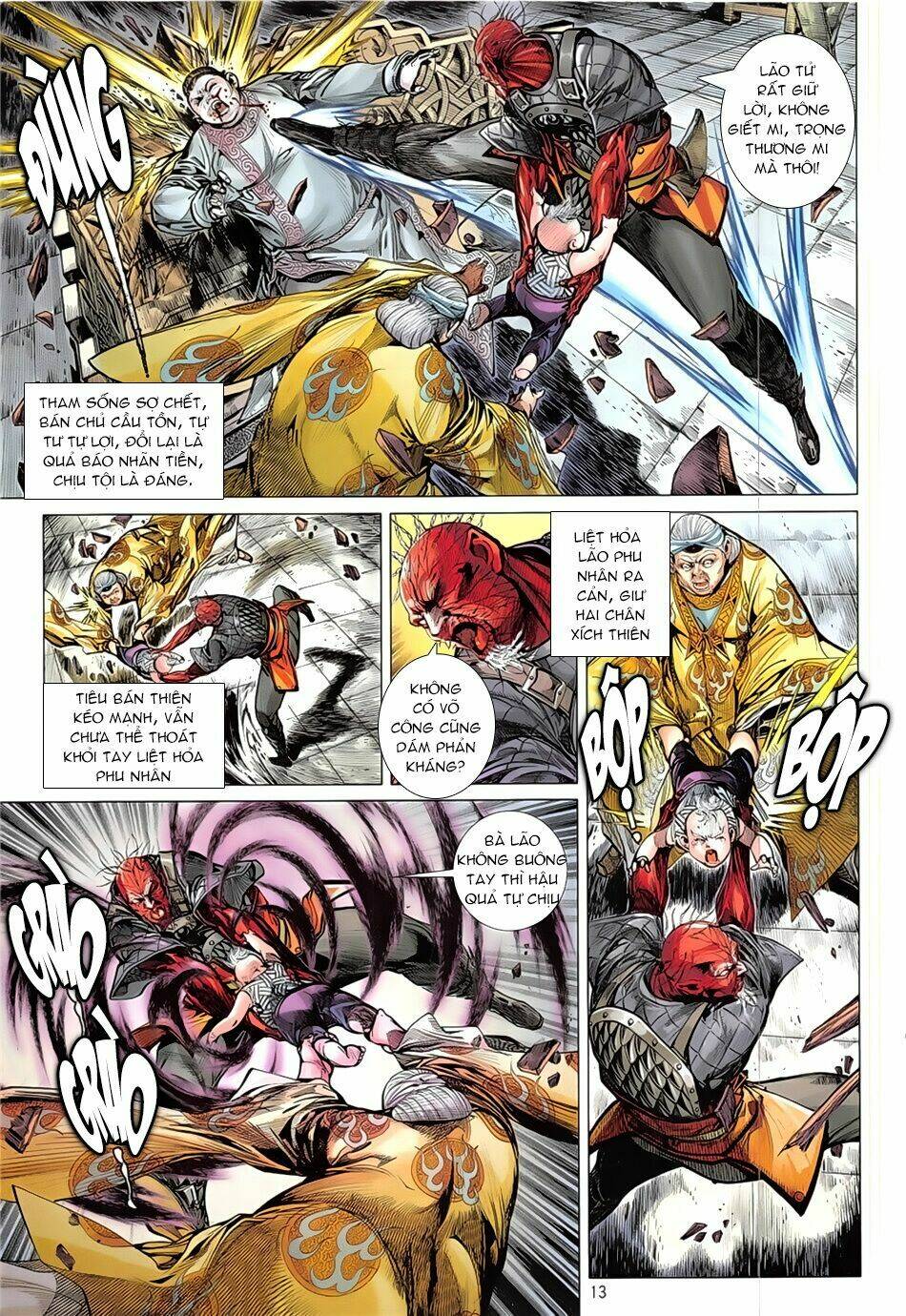 thiết tướng tung hoành (cựu tác) chapter 233 13
