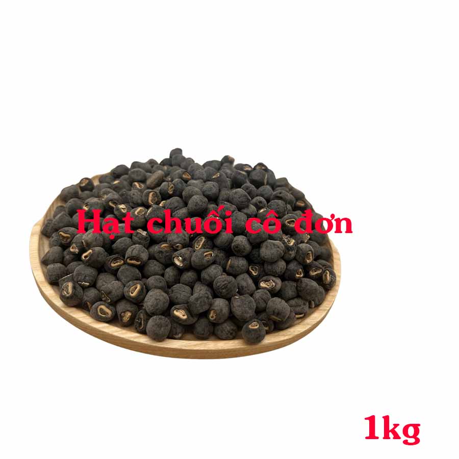 1kg Hạt chuối hột cô đơn khô sạch (hút chân không)