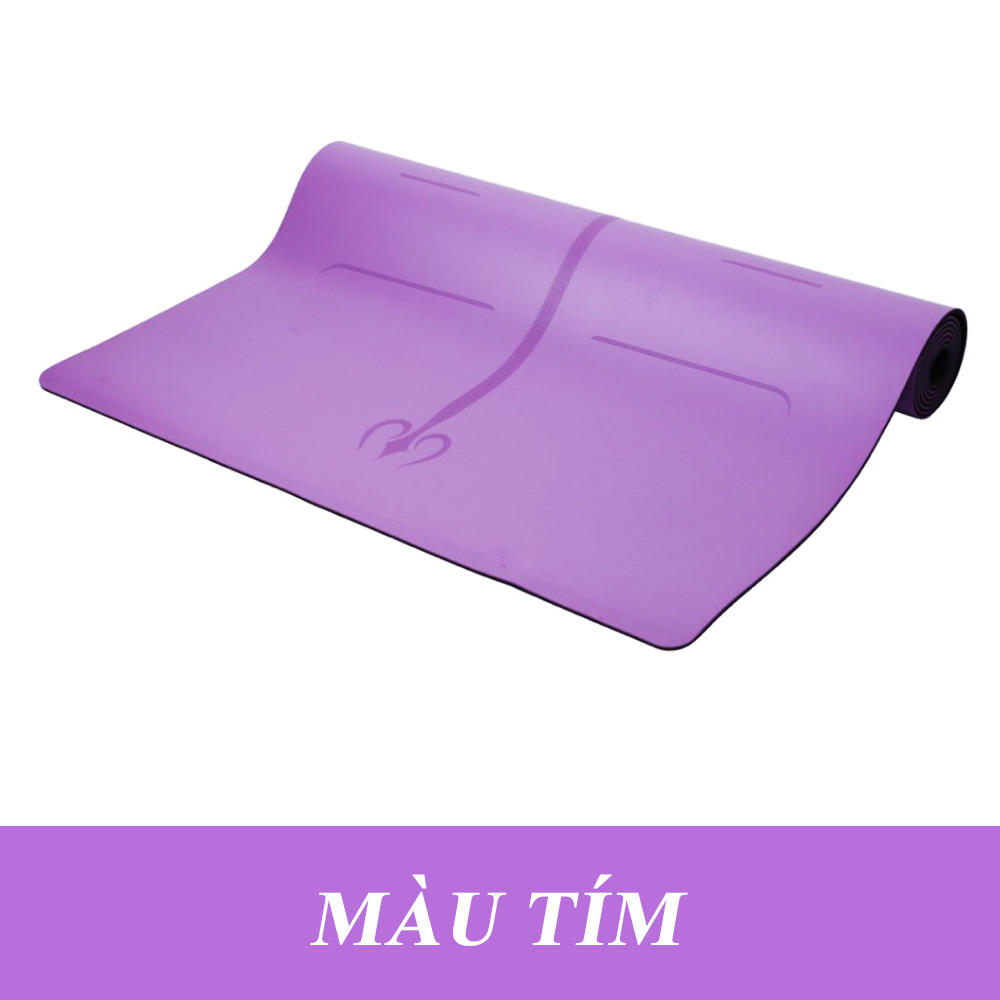 Thảm Yoga Cao su PU Cao Cấp Chính hãng G1 in Định Tuyến, chống trơn trượt