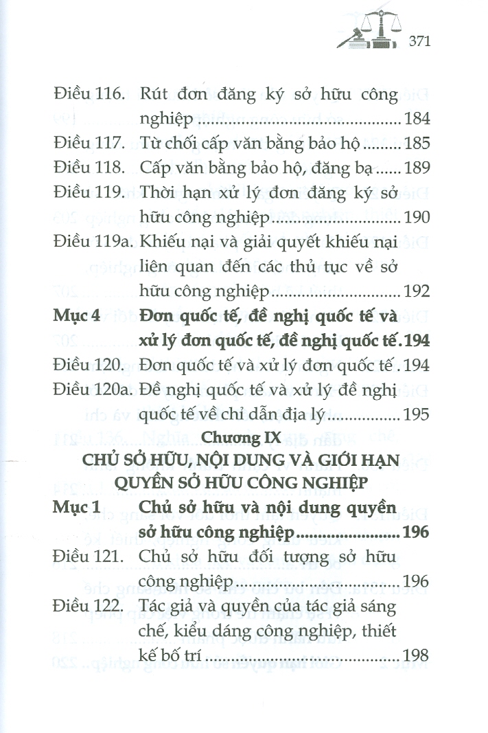 Luật Sở Hữu Trí Tuệ Sửa Đổi, Bổ Sung Năm 2009, 2019, 2022