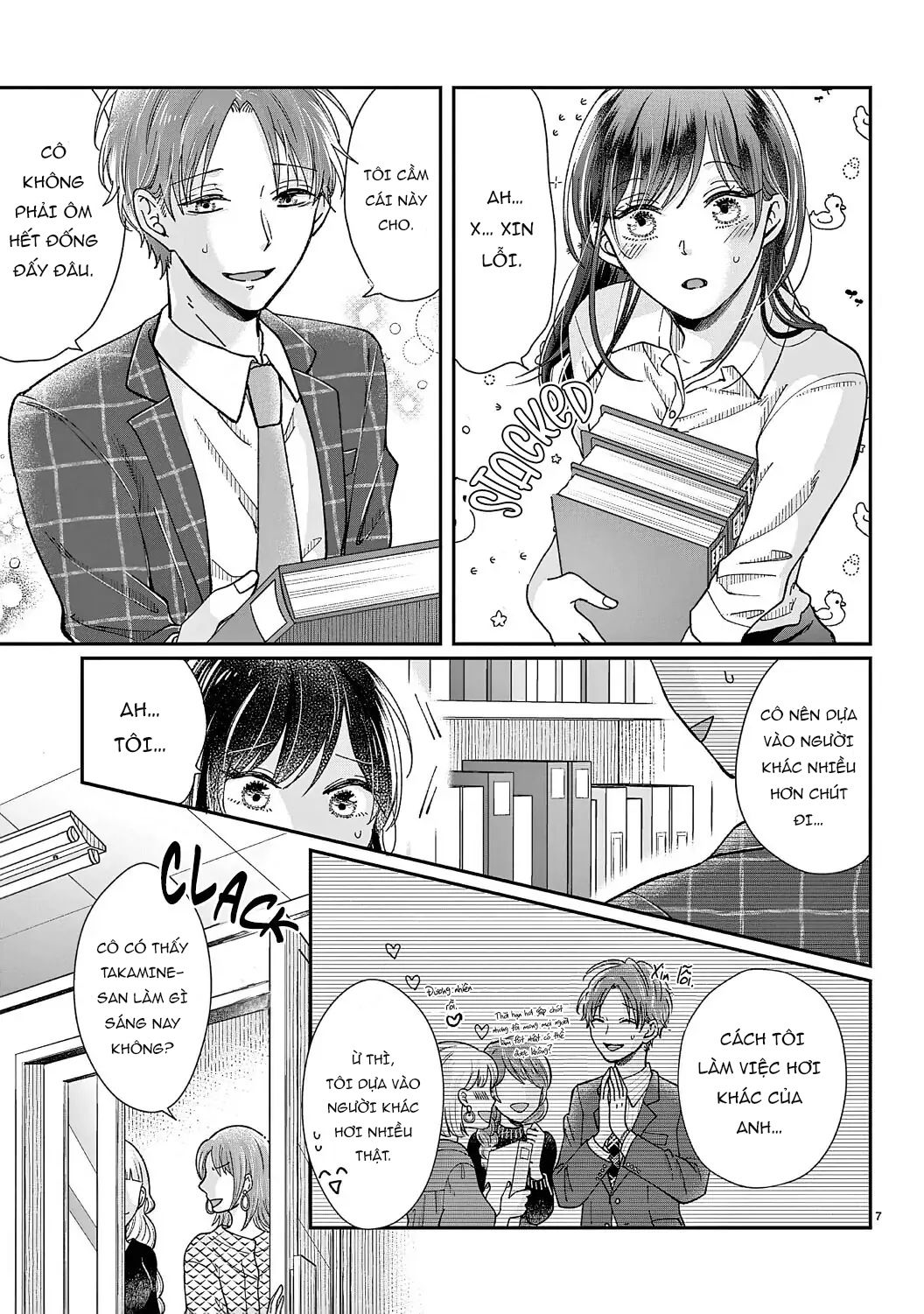 đồng nghiệp ưu tú phát hiện ra điểm yếu của tôi chapter 2 7