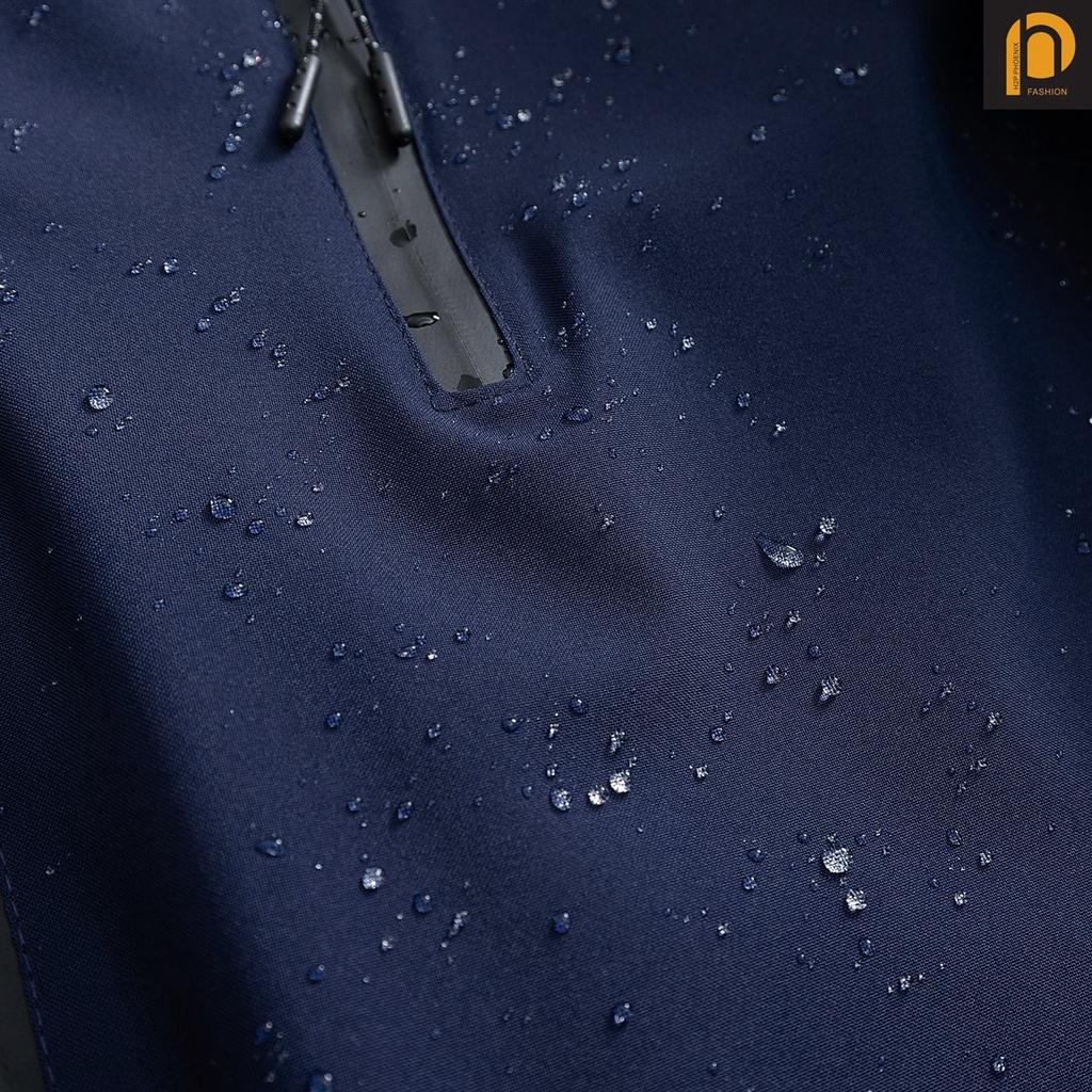 Áo khoác gió nam nữ cao cấp 2 lớp lót lưới form rộng chất liệu vải gió tráng bạc chống nước chống nắng REMMY