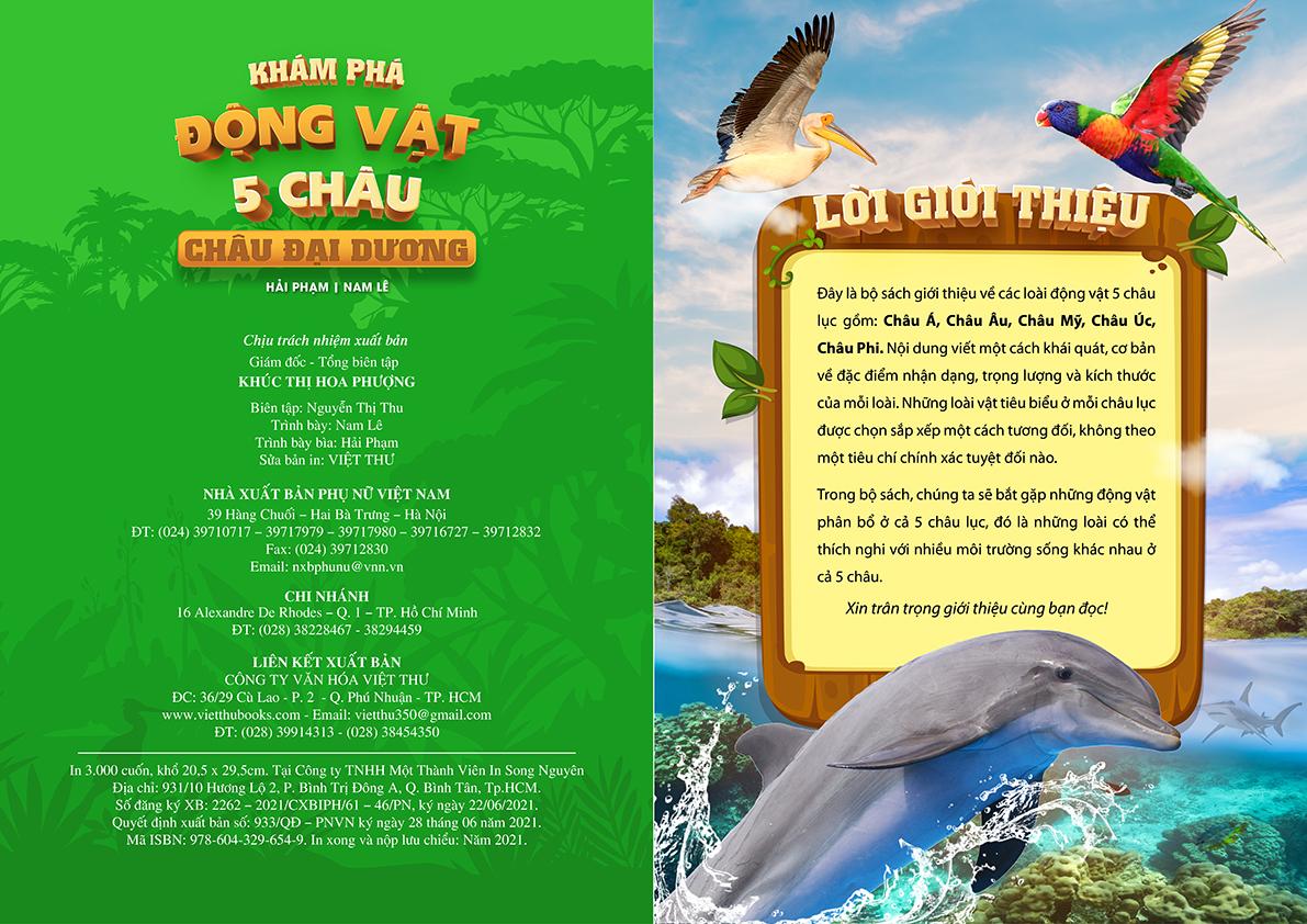 Khám Phá Động Vật 5 Châu - Châu Đại Dương