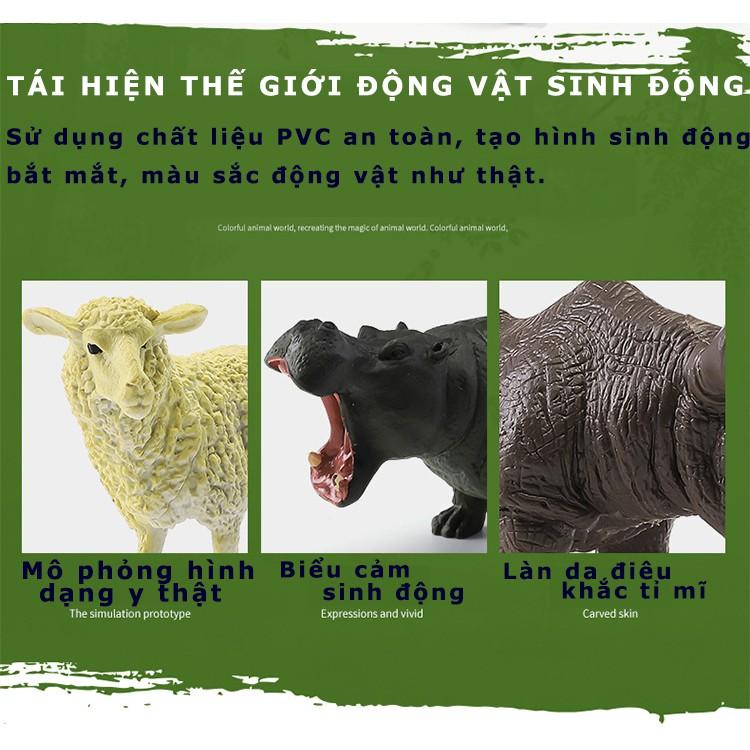 Đồ Chơi Mô Hình Các Con Thú Hoang Dã