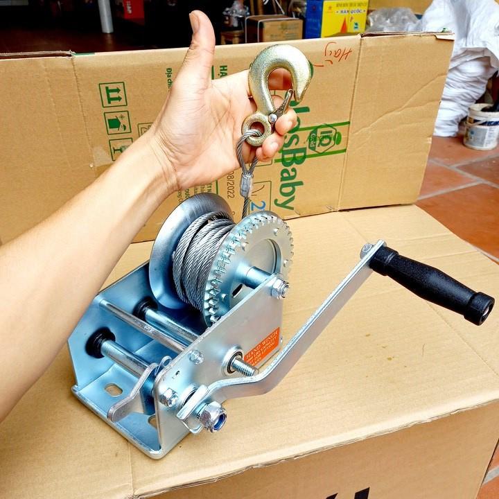 TỜI QUAY TAY LBS 2000 - 900KG - tời tay