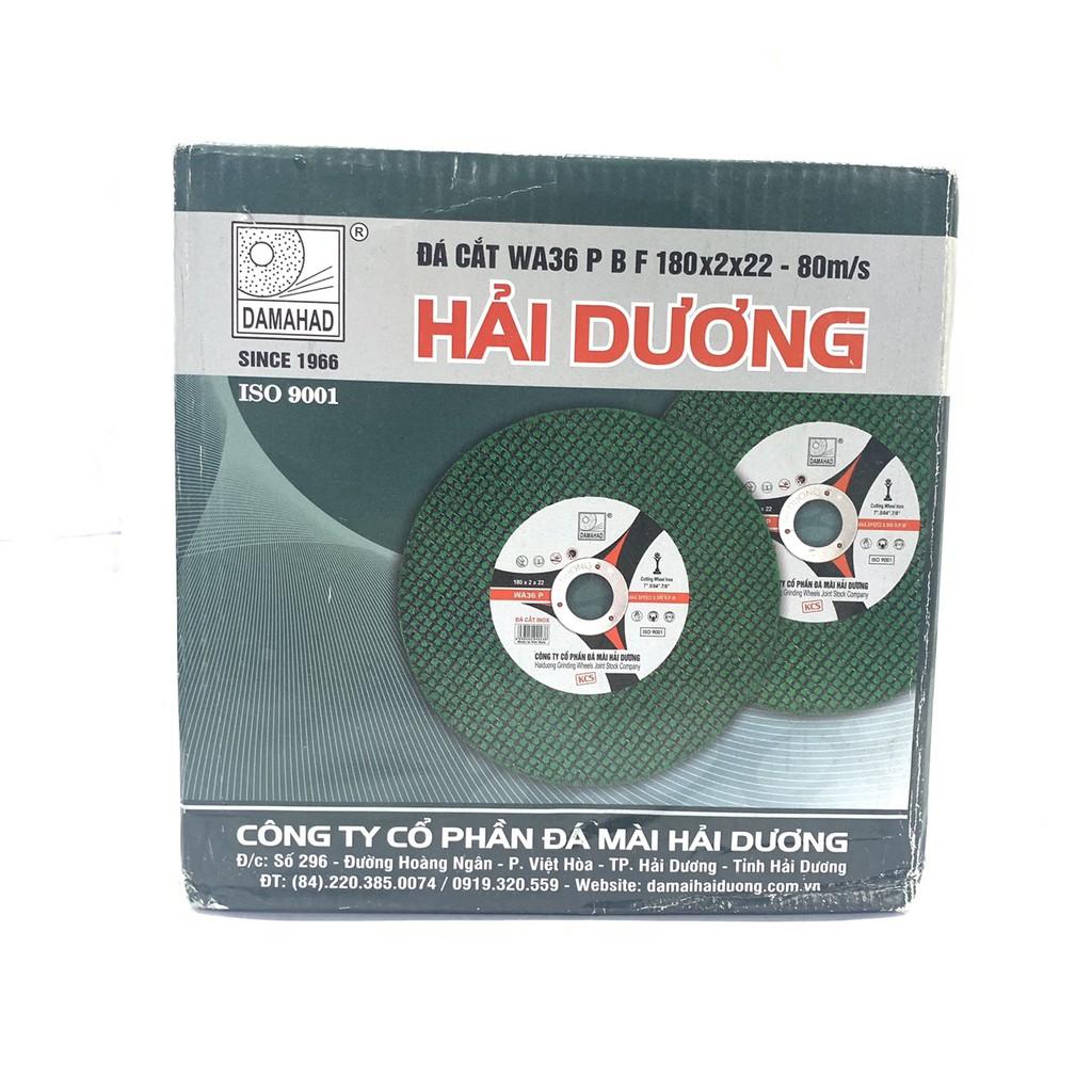 Đá cắt 180.2.22 xanh cho máy cắt chuyên dụng