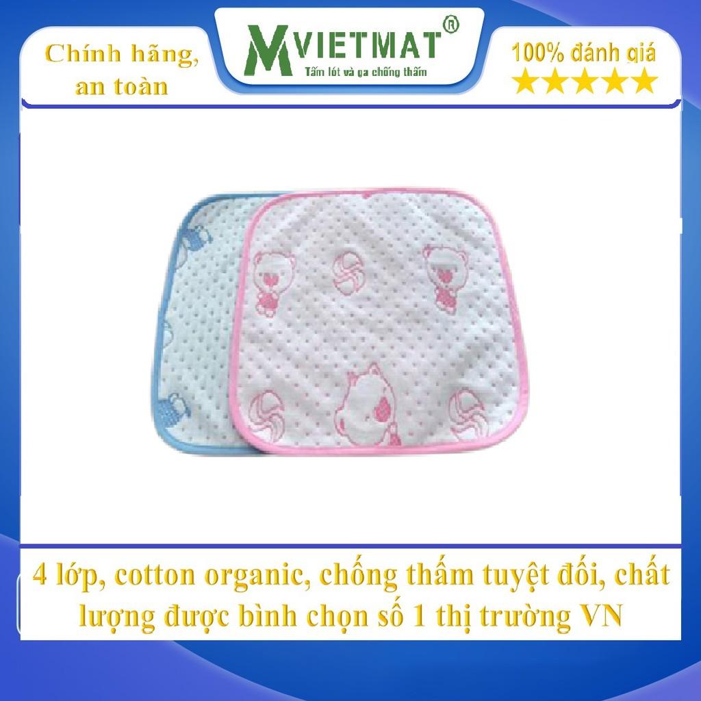 Tấm lót chống thấm cho bé VIETMAT 2 tấm size 30x30cm