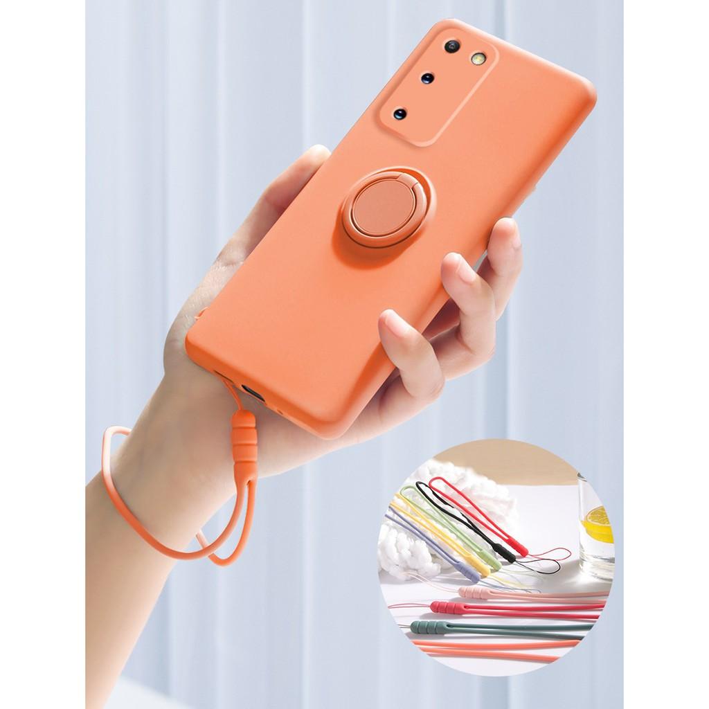 Ốp Lưng Dẻo Iring Cho Samsung Galaxy S20 Ultra / S20 plus / Note 10 Plus / Note 10 / Note 9 / S10 Plus Có Lót Nhung