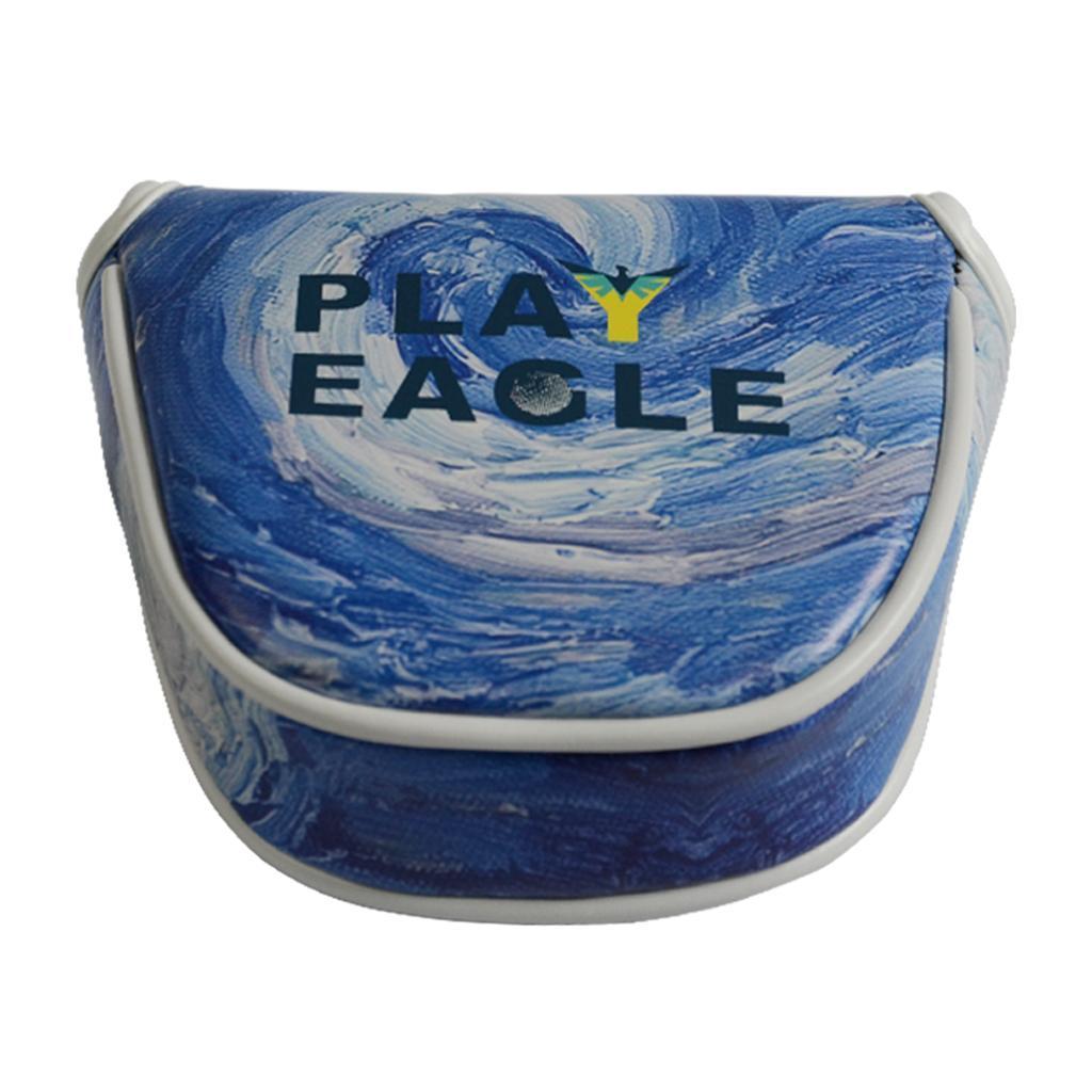 PU Golf Mallet Head Cover  Putter Cover Sleeve