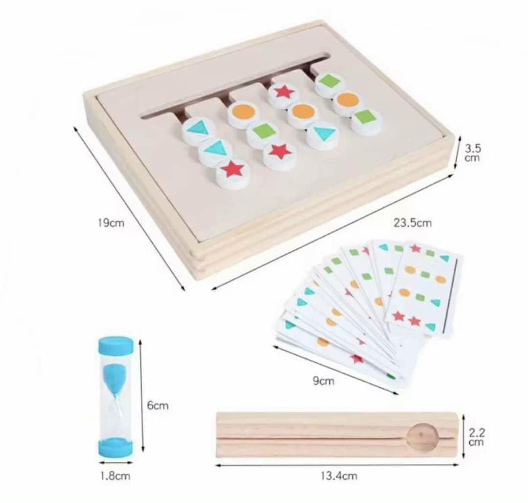 Đồ Chơi Xếp Hình, Đồ Chơi Trí Tuệ Cho Bé, Four Colors Game, Đồ Chơi Cho Bé Trai, Bé Gái, Quà Tặng Sinh Nhật