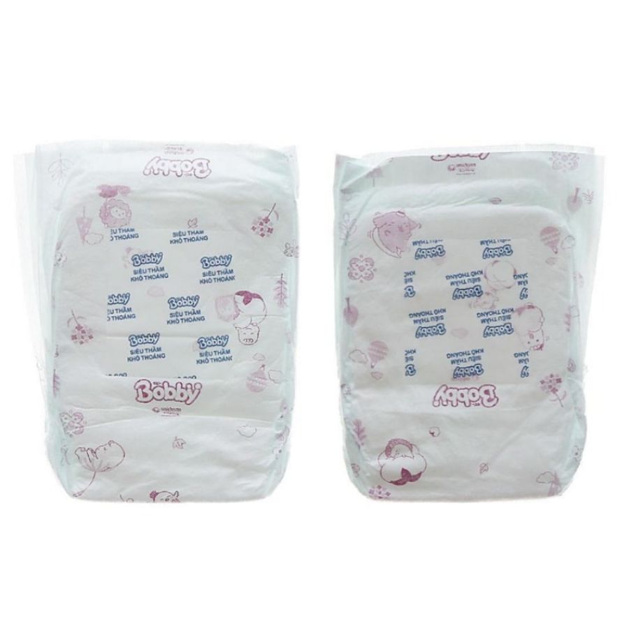 MIẾNG LÓT SƠ SINH BOBBY NB2 BỊCH 60 MIẾNG