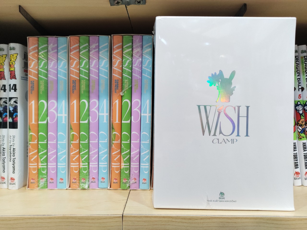 Boxset Wish - Clamp (Bộ 4 Cuốn)