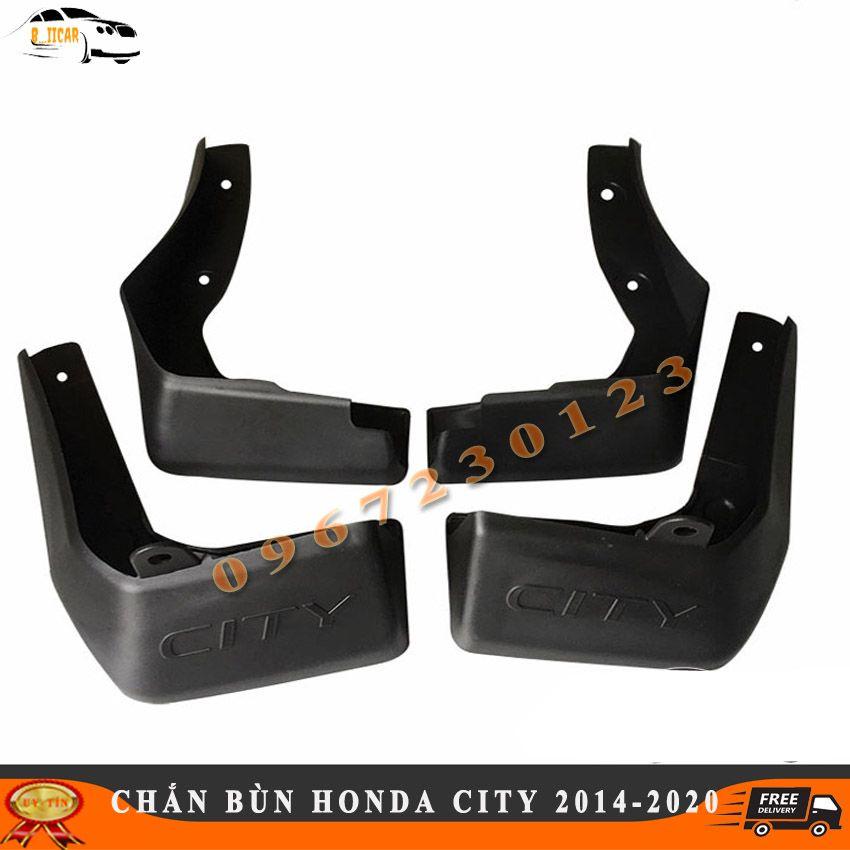 Bộ 4 Chắn Bùn Honda City 2014-2020 Nhựa Dẻo Siêu Bền Bỉ