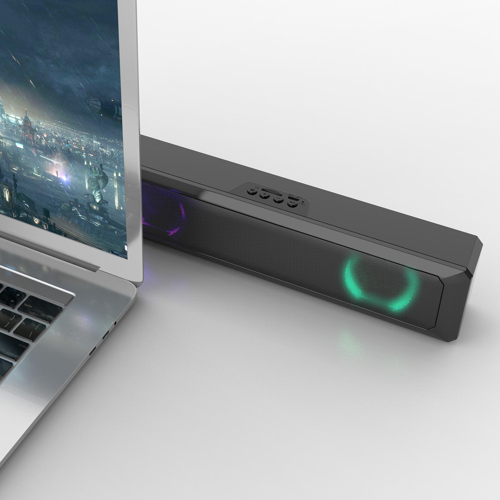 RGB LED Light Wireless Bluetooth Speaker Music Player