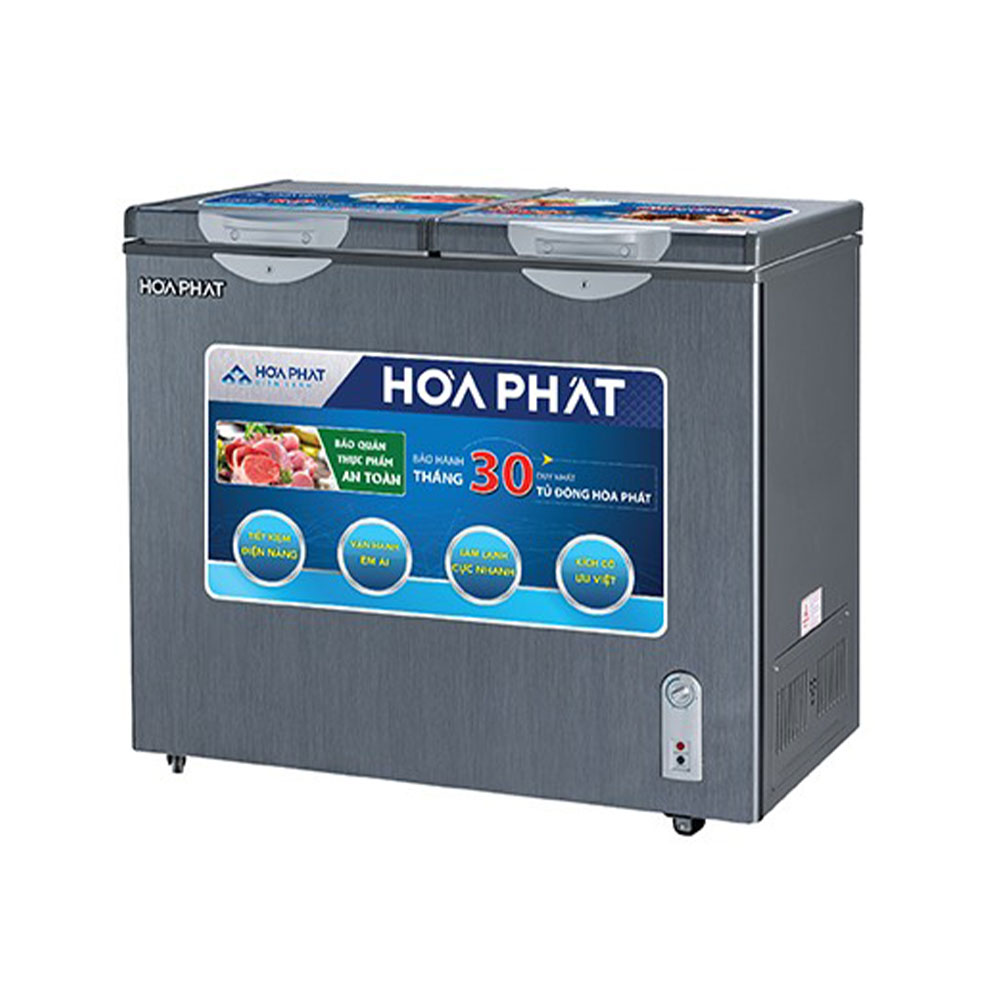 Tủ đông Hòa Phát 2 ngăn 2 cánh HCF 506S2Đ2SH - Hàng chính hãng (CHỈ GIAO HCM)