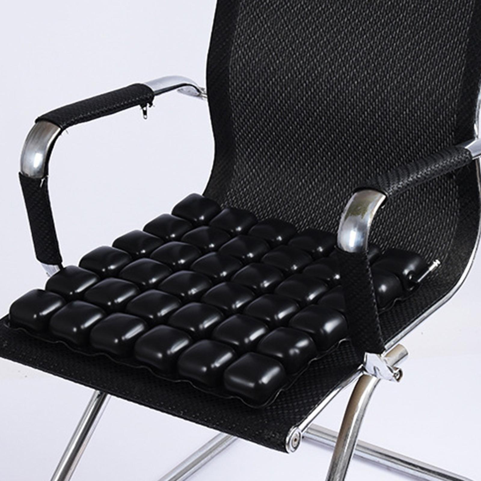 Inflatable Seat Cushion, Wheelchair Mat Non Slip Air Car Seat Mat for Airplanes Daily Use