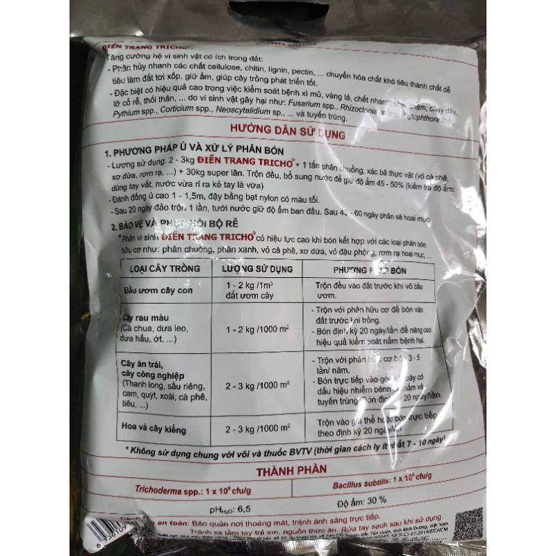 1 Kg nấm đối kháng Trichoderma Điền Trang