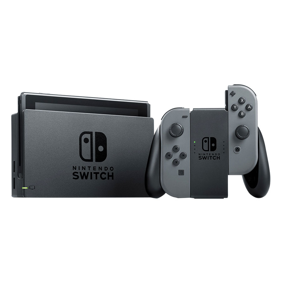 Máy Chơi Game Nintendo Switch Với Gray Joy-con US Version - Hàng Nhập Khẩu