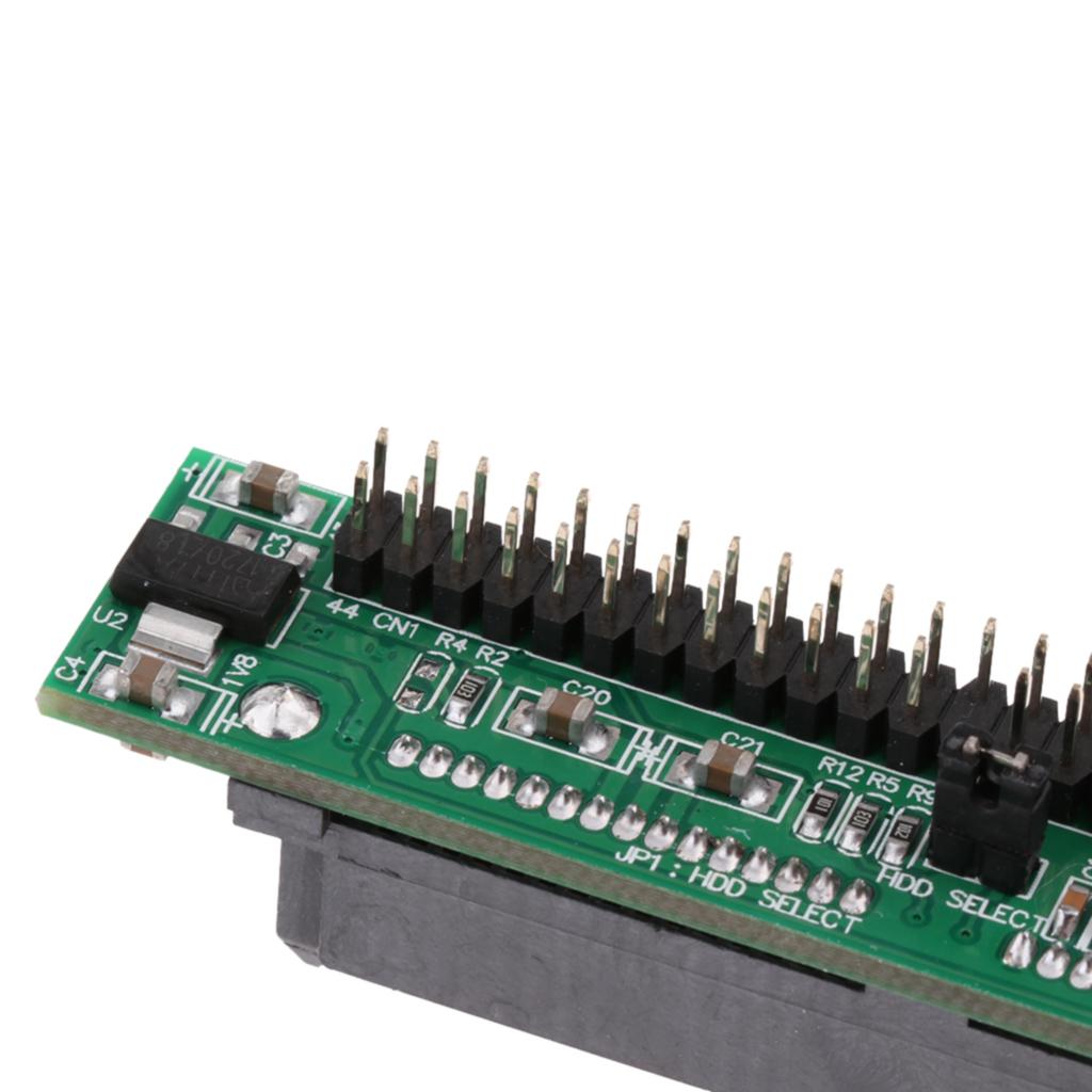 Multicolor 44pin 2.5'' IDE HDD SSD Laptop Hard Drive Female To Male SATA Adapter