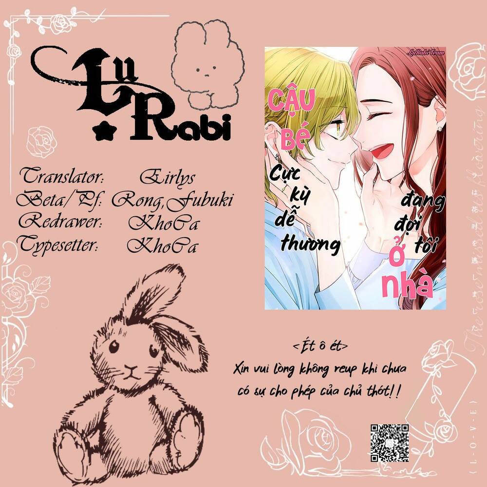 cậu bé cực kỳ dễ thương đang đợi tôi ở nhà chapter 6.5 1