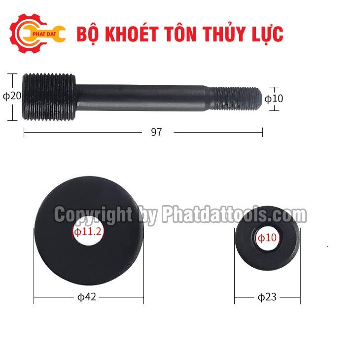 Máy Đột Thủy Lực Bằng Tay SYK8B-Bộ khoét tôn thủy lực-