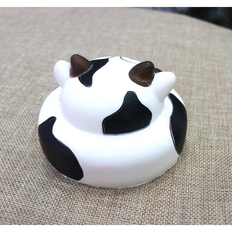 Squishy Lớn JUMBO Hình bò sữa nằm bẹp Đồ Chơi Xốp Giảm Stress Hình mềm mịn dễ Thương đàn hồi Cho Bé