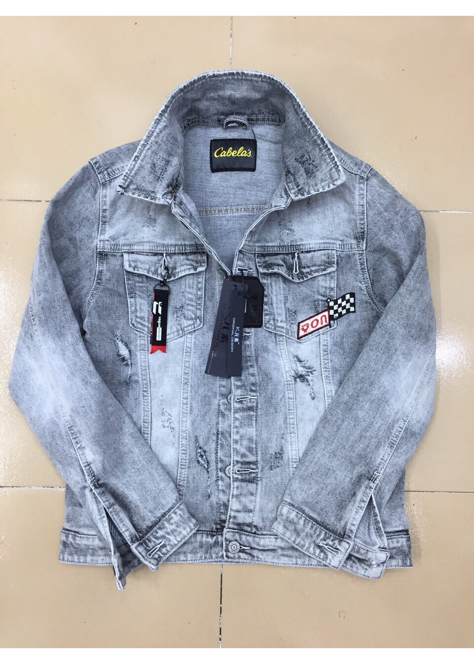 ÁO KHOÁC JEANS NAM