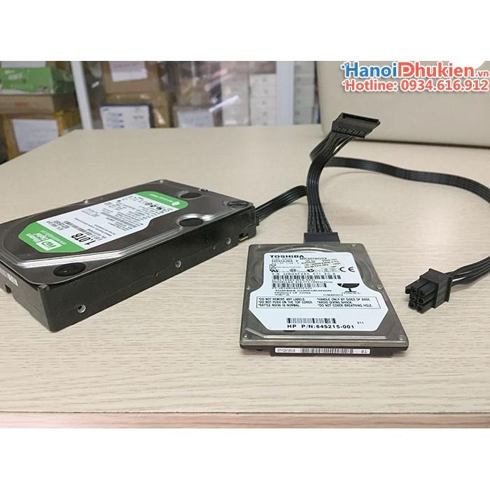 Cáp Chia Nguồn SATA 1 ra 2 - Dây Nguồn HDD Sata 1 Ra 2 - sata 1-2