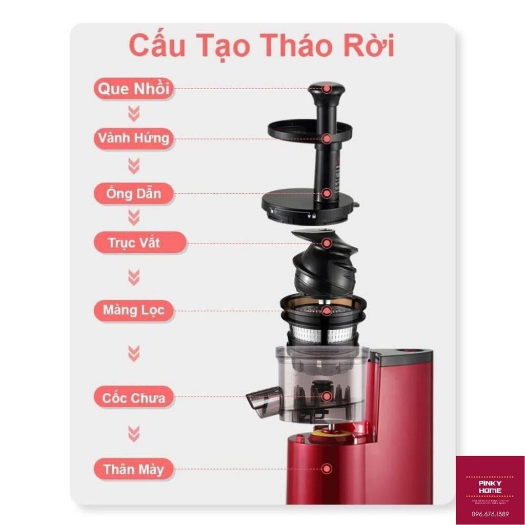 Máy ép trái cây, rau củ tốc độ chậm SAVTM JE07 giá tốt, bảo hành động cơ 6 tháng