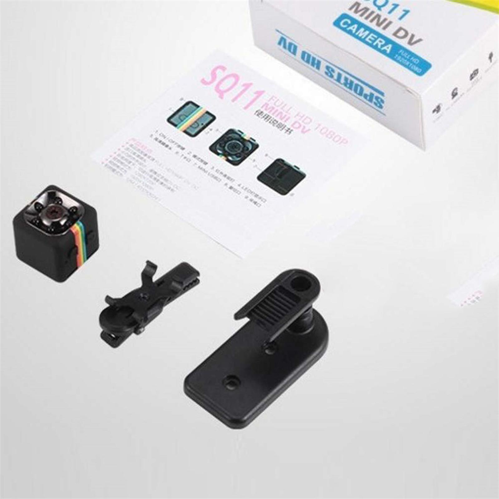 4X SQ11 720P Mini Car Hidden DV DVR Camera Cam IR Black