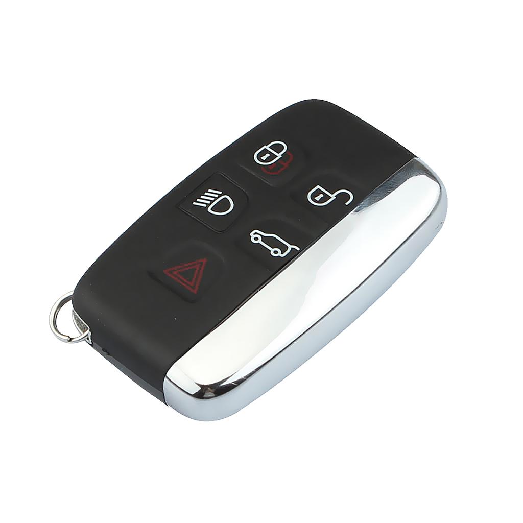 5 Button Remote Key FOB Smart Key Shell Case for JAGUAR XJ XJL XF