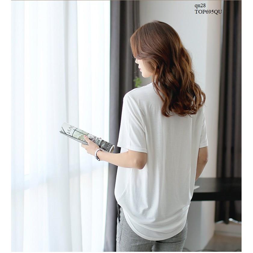 TOP612 ÁO VOAN NỮ NGẮN TAY
