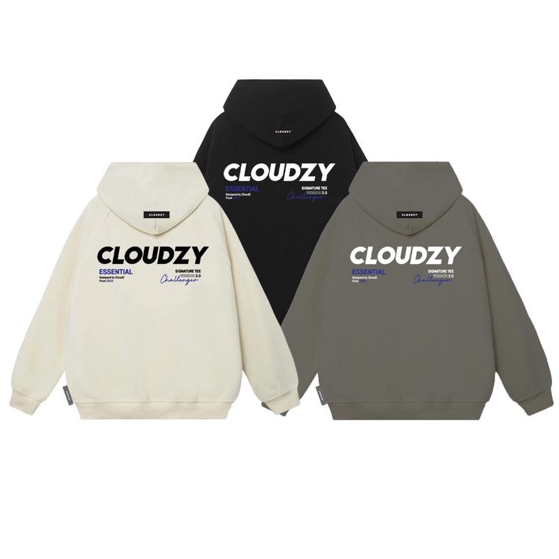 Áo hoodie local brand nam nữ unisex cặp đôi nỉ ngoại cotton form rộng có mũ xám đen dày cute zip SIGNATURELOGO V2