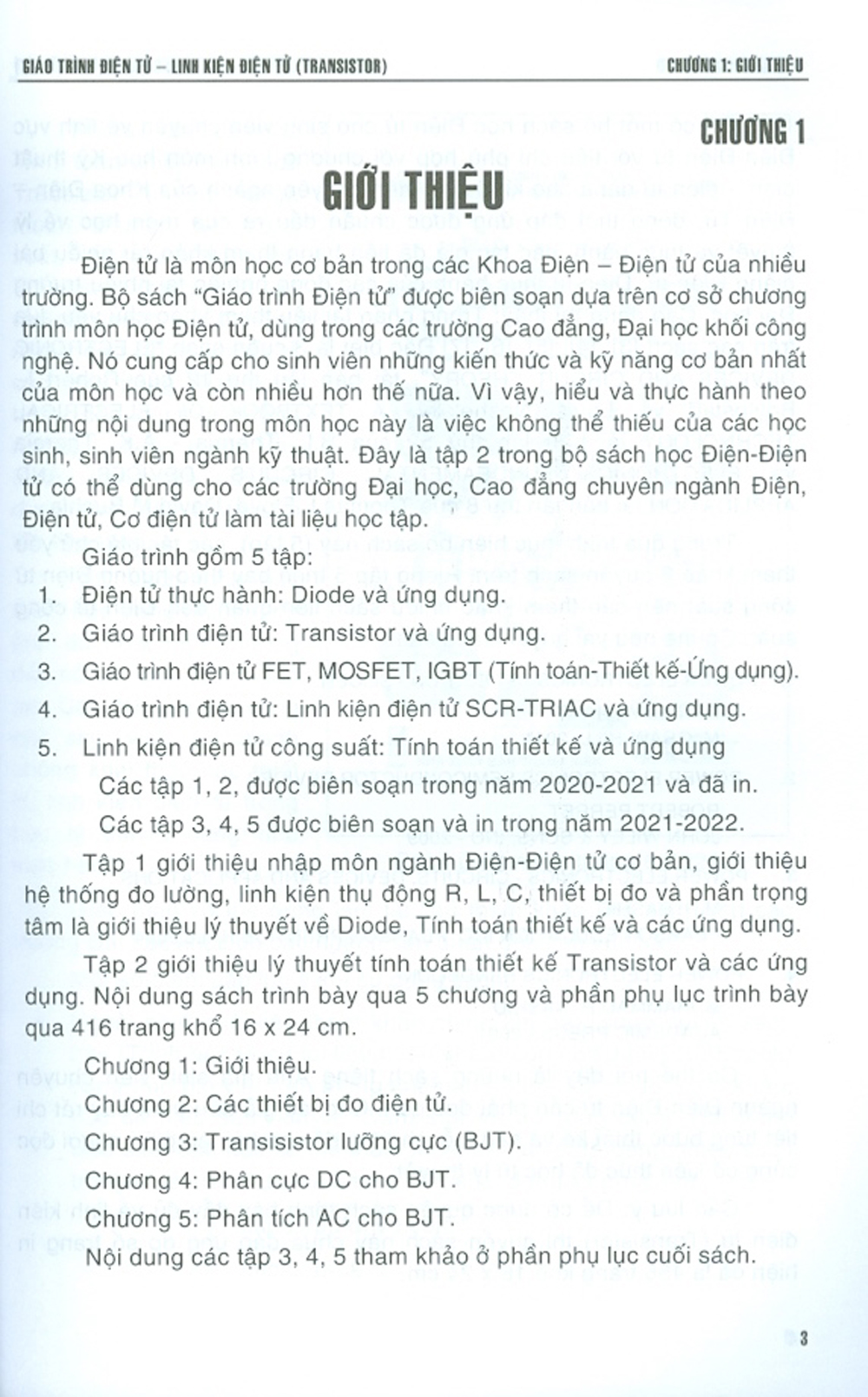 Giáo Trình Điện Tử - Linh Kiện Điện Tử Transistor